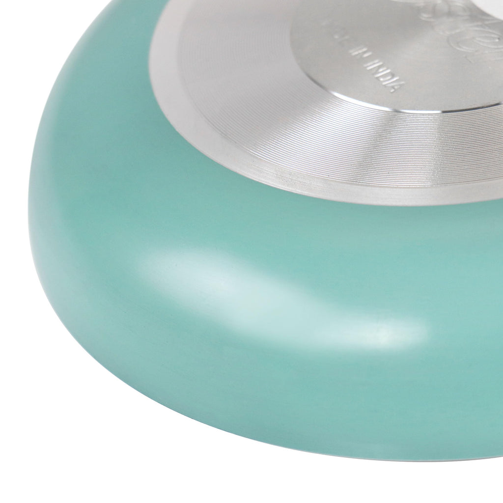 Oster Luneta 8-Inch Aluminum Nonstick Frying Pan, Turquoise