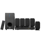 SuperSonic SC-38HT 5.1 channel DVD home theater system with subwoofer and satellites