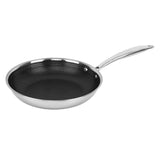 Brentwood B-FH24 3-ply stainless steel hybrid non-stick 9.5-inch frying pan