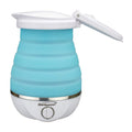 Brentwood KT-1508BL Dual Voltage 120/220V Collapsible Travel Kettle, 0.8 Liter, Blue