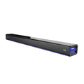 SuperSonic SC-1424SB 31.5-inch black 60W Bluetooth soundbar with ambient lighting