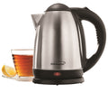 Brentwood KT-1790 1.7L Stainless Steel Cordless Electric Kettle – Fast-Boil 1500W with 360° Swivel Base & Auto Shut-Off