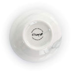 Elama Fine Marble 16-Piece Stoneware Dinnerware Set – Black & White Service for 4