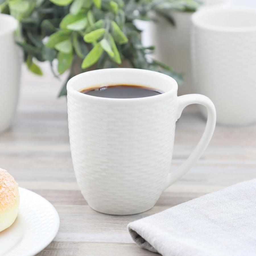 Elama Ophelia woven texture mug set product photo 4