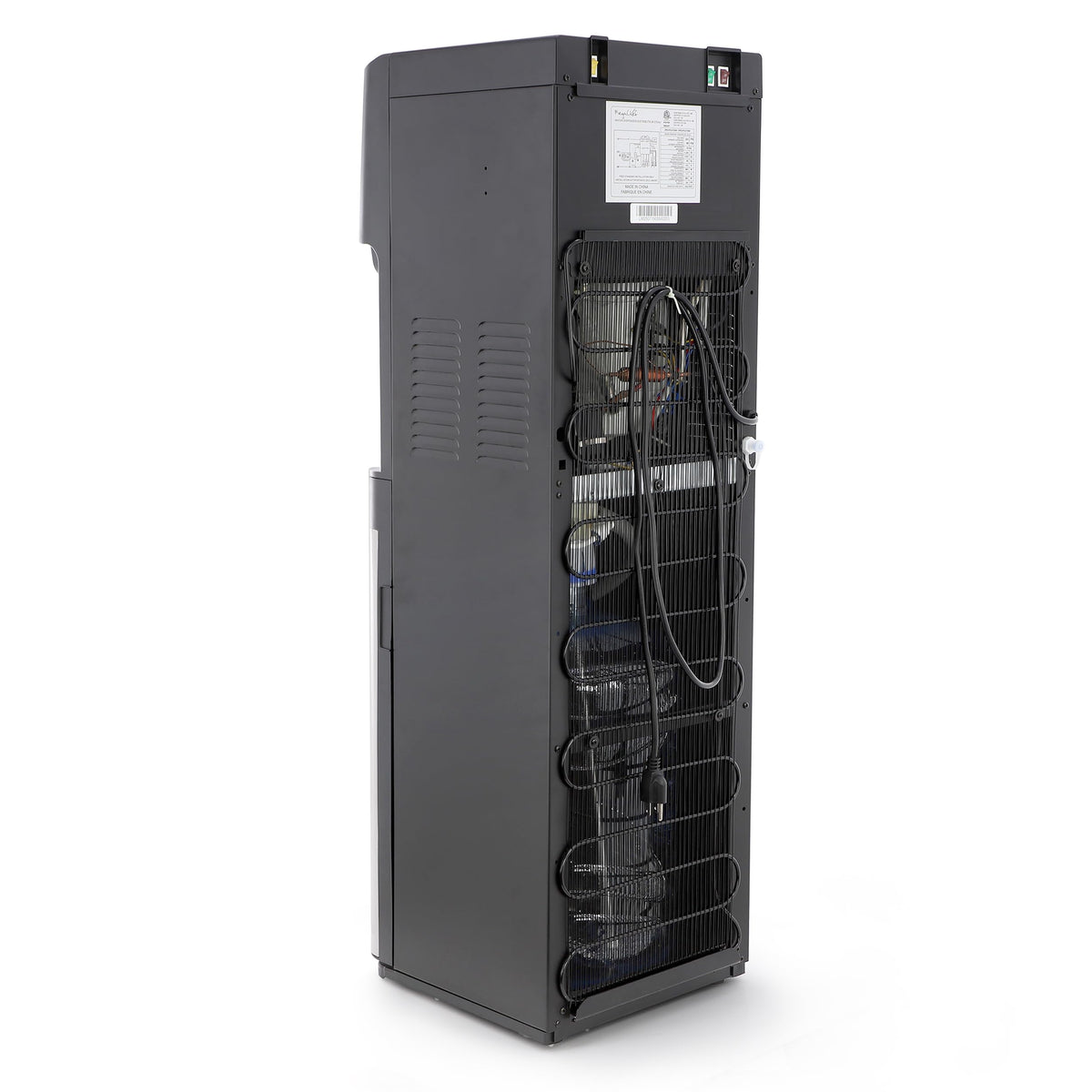 MegaChef MWD-1000 5-Gallon Bottom-Load Water Dispenser with UV Self-Cleaning, Hot/Room/Cold