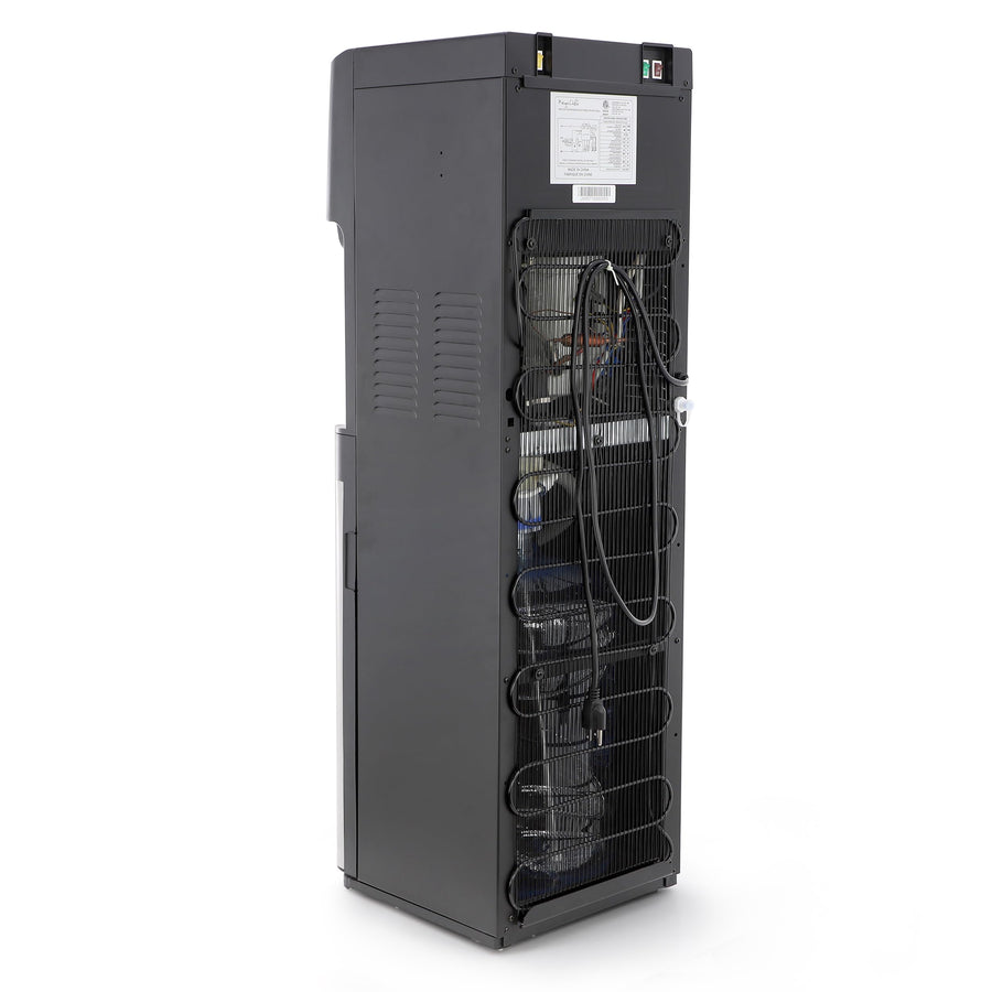 MegaChef MWD-1000 5-Gallon Bottom-Load Water Dispenser with UV Self-Cleaning, Hot/Room/Cold