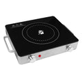 Brentwood Select TS-381 stainless steel single infrared ceramic-glass electric burner, 1200W
