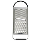 Oster Helmsdale Flat Cheese Grater with Anti-Slip Handle – Stainless Steel Handheld Grater & Zester for Cheese, Chocolate & Citrus