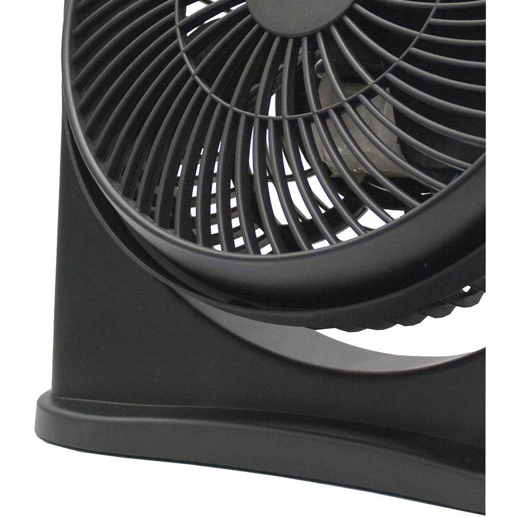 Brentwood Kool Zone F-8BKR 8 Inch 3-Speed High Velocity Air Circulator Fan - Black