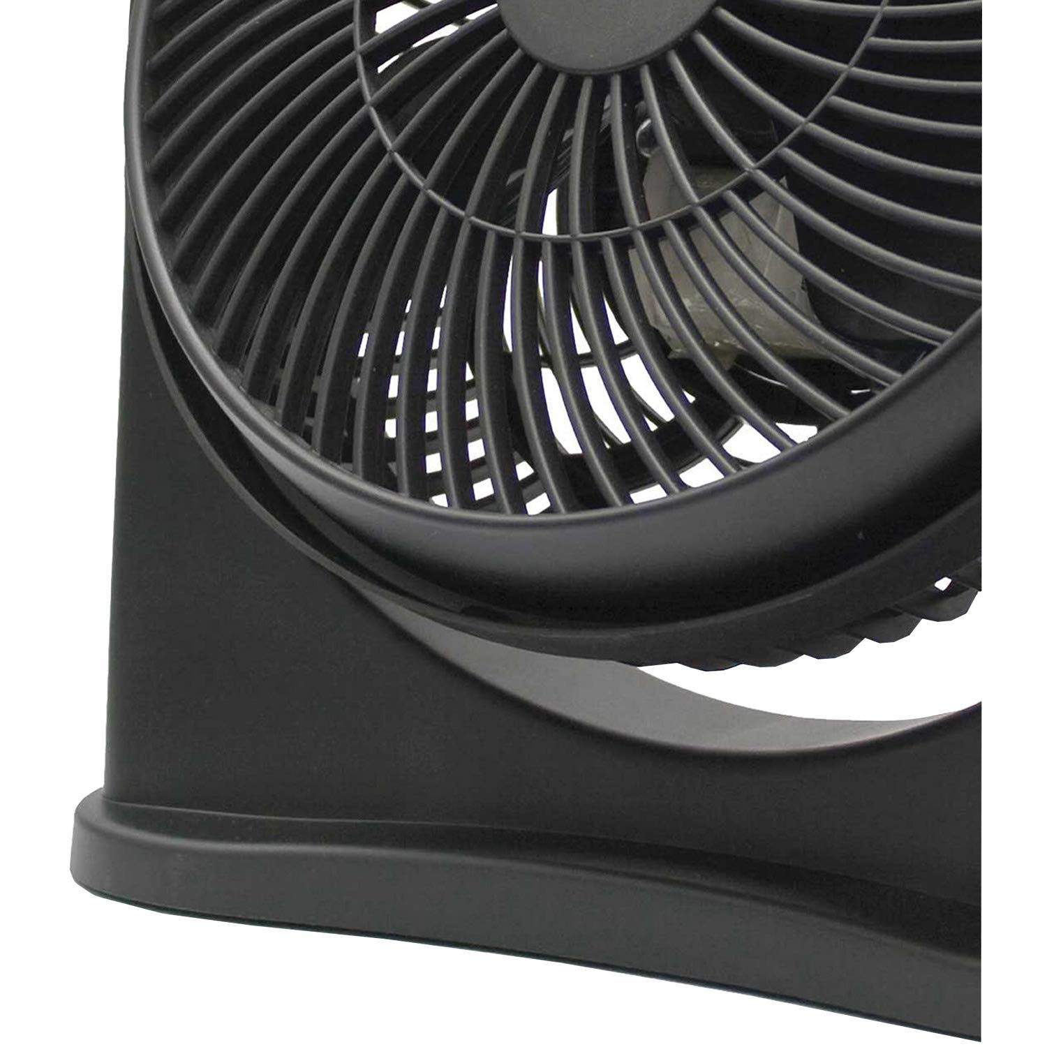 Brentwood Kool Zone F-8BKR 8 Inch 3-Speed High Velocity Air Circulator Fan - Black