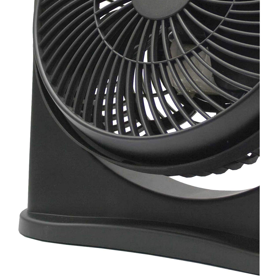 Brentwood Kool Zone F-8BKR 8 Inch 3-Speed High Velocity Air Circulator Fan - Black