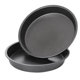 Gibson Home Nonstick Carbon Steel Bakeware Set, 5-Piece with Cookie Sheet, Muffin Pan, Loaf Pan and 2 Round Cake Pans, Gray, Love-to-Bake
