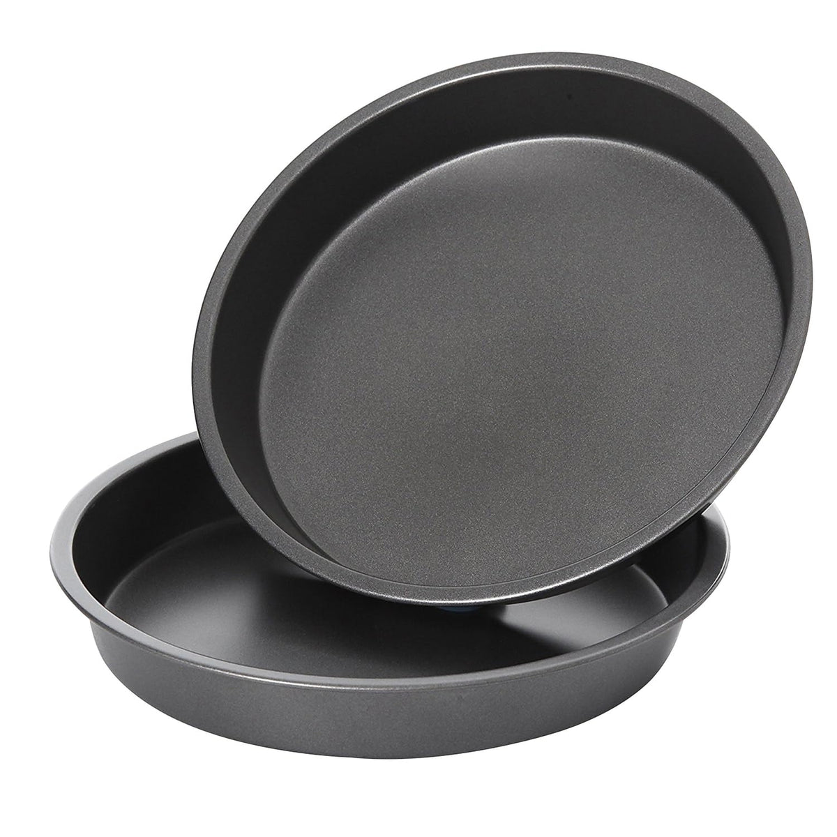 Gibson Home Nonstick Carbon Steel Bakeware Set, 5-Piece with Cookie Sheet, Muffin Pan, Loaf Pan and 2 Round Cake Pans, Gray, Love-to-Bake