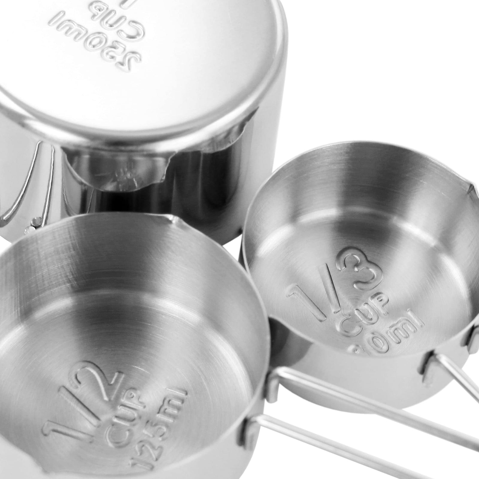 MegaChef 14-Piece Stainless Steel Prep Set, 6 Mixing Bowls + 4 Measuring Cups & 4 Measuring Spoons