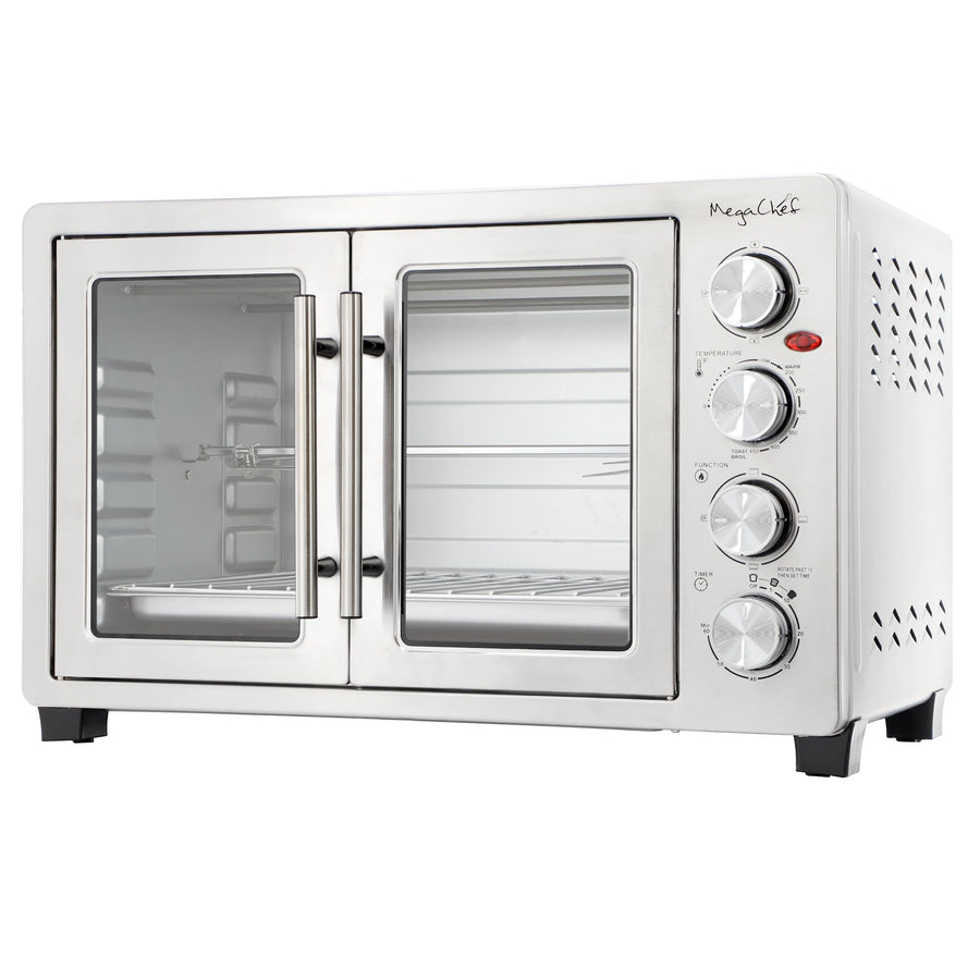 MegaChef 47-Quart French Door Rotisserie Convection Countertop Oven