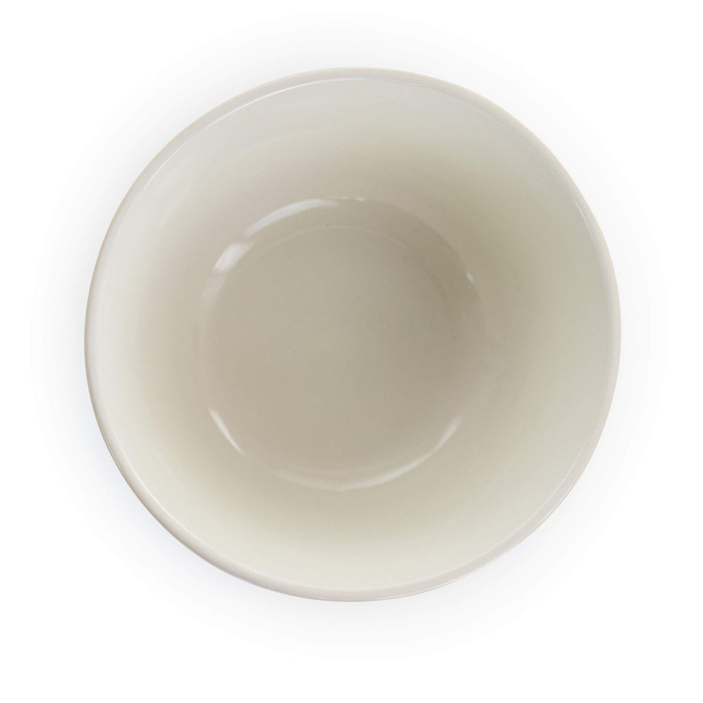 Elama Luna 16-Piece Embossed Scalloped Stoneware Dinnerware Set – White Service for 4