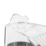 MegaChef 1200W Hot Air Popcorn Popper, Oil-Free Electric Popcorn Maker with Measuring Cup, Red