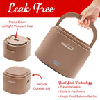 Brentwood ELB-600PK 0.6L Portable Leakproof Electric Lunch Box - Pink, 50W Food Warmer with Stainless Steel Container