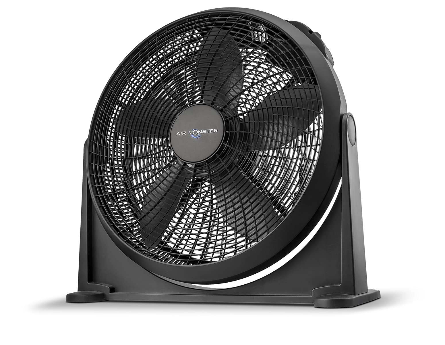 Air Monster 20 in. High Velocity Air Circulator Floor Fan, Black