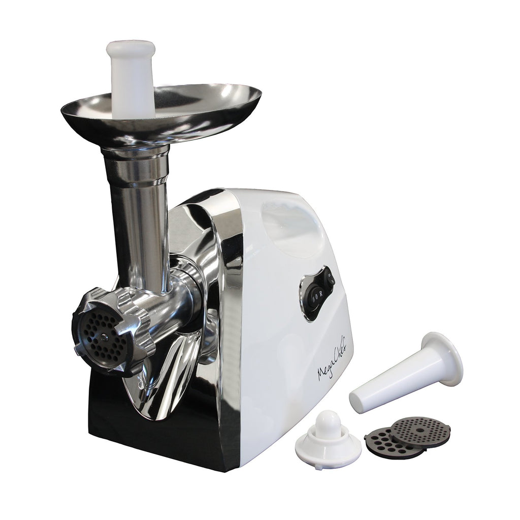 MegaChef 1200-Watt Electric Meat Grinder – Heavy-Duty Automatic Sausage & Burger Maker for Home