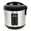Brentwood RC-5110DS stainless steel 7-function smart rice multi-cooker with removable non-stick pot