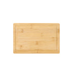 Elama 3-Piece Bamboo Wood Cutting & Serving Board Set – 10", 12.6" & 15.75" Charcuterie, Prep & Serving Boards