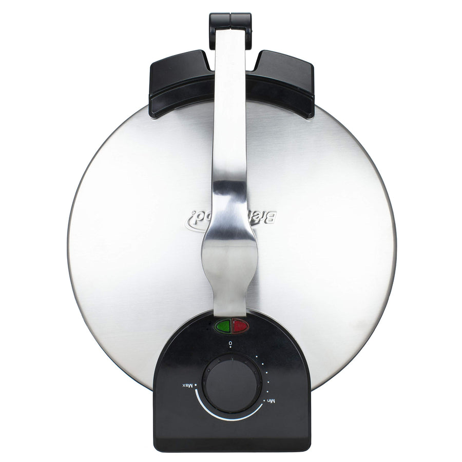 Brentwood TS-129 12-Inch Nonstick Electric Tortilla Maker & Flatbread Press, Stainless Steel
