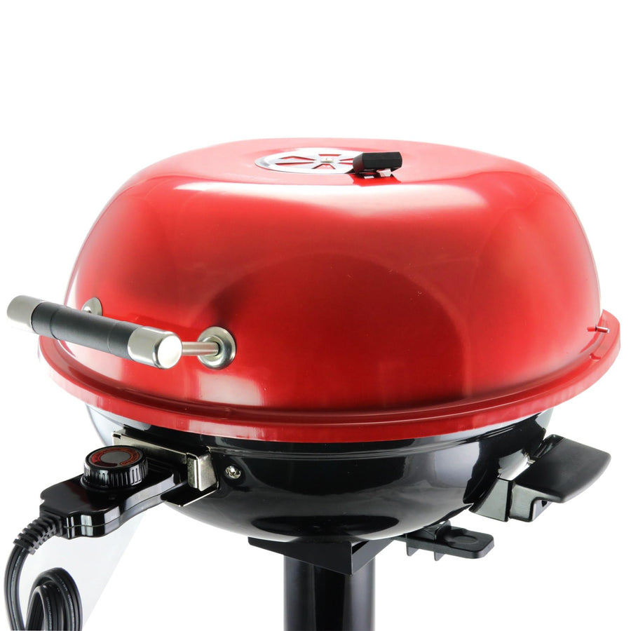 Better Chef 15-inch Electric Barbecue Grill, 1600W Indoor & Outdoor with Adjustable Thermostat