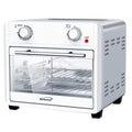 Brentwood silver stainless steel 24-quart convection air fryer toaster oven