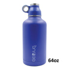 Brentwood GeoJug G-1040BL 40 oz Vacuum Insulated Stainless Steel Water Bottle, Blue