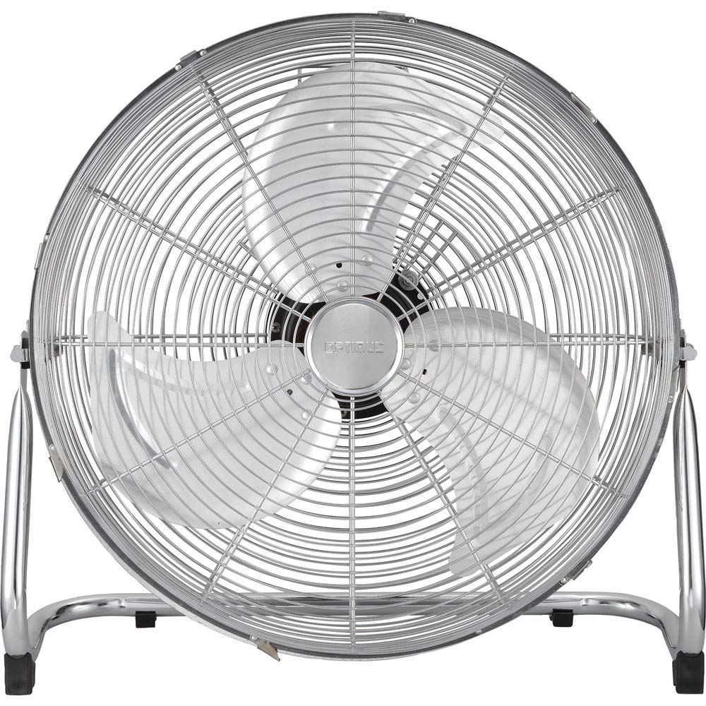 Optimus F-4182 18 Inch High Velocity Fan, Chrome