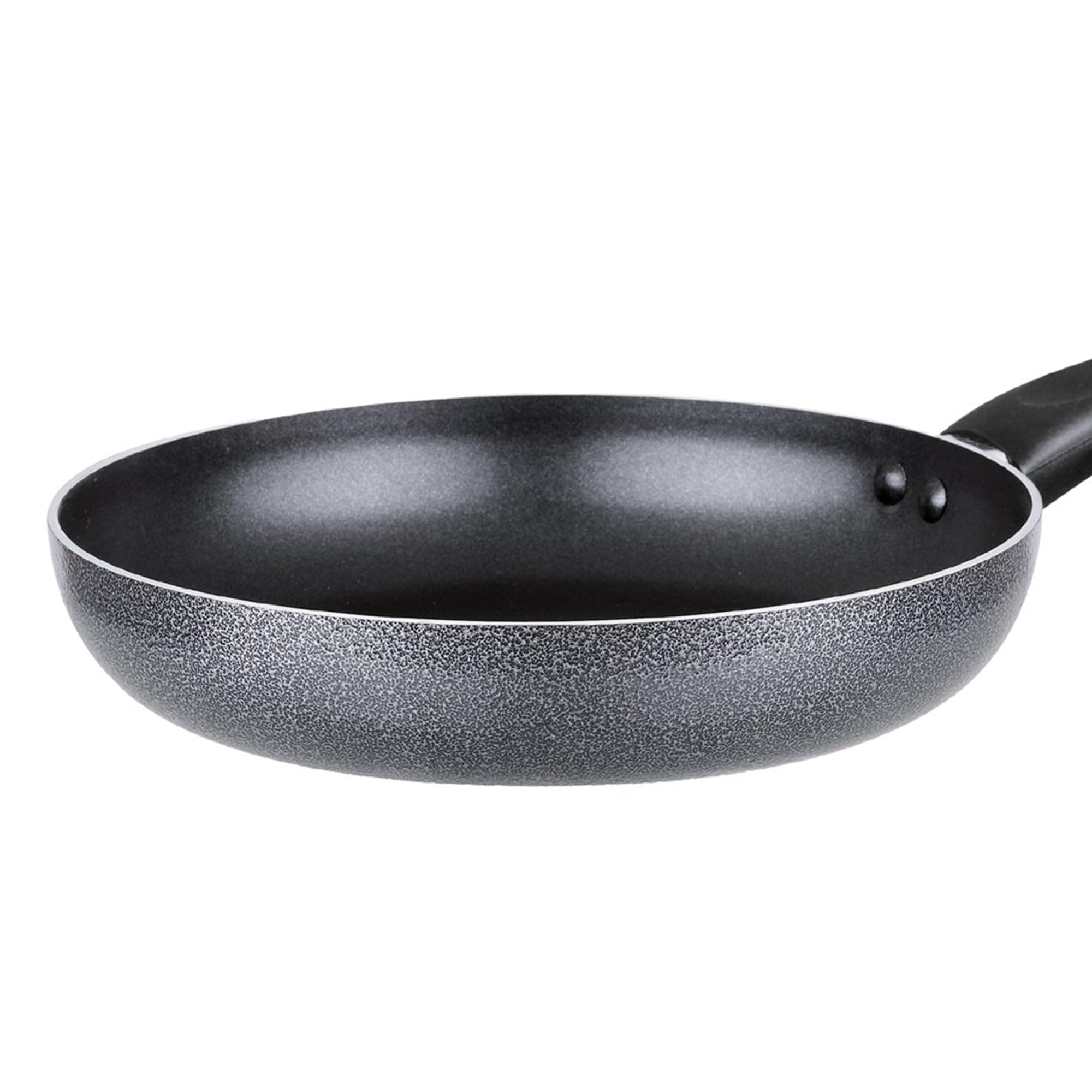 Brentwood 10-Inch Aluminum Non-Stick Wok with Tempered Glass Lid – Gray
