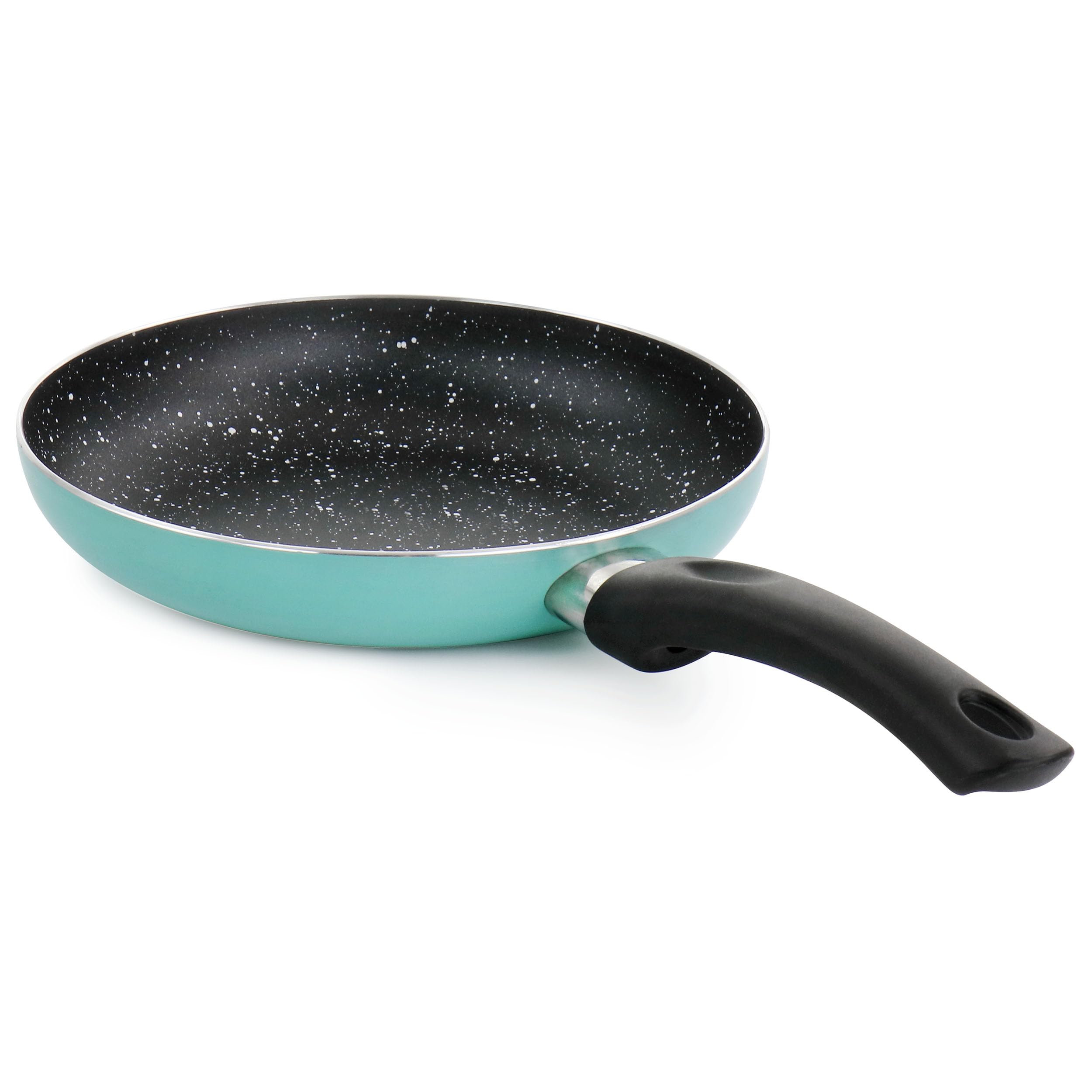 Oster Luneta 8-Inch Aluminum Nonstick Frying Pan, Turquoise
