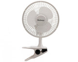 Holmes HCF0611A-WM 6 Inch Convertible Desk & Clip Fan, White