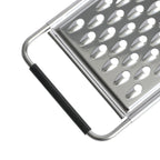 Oster Helmsdale Flat Cheese Grater with Anti-Slip Handle – Stainless Steel Handheld Grater & Zester for Cheese, Chocolate & Citrus