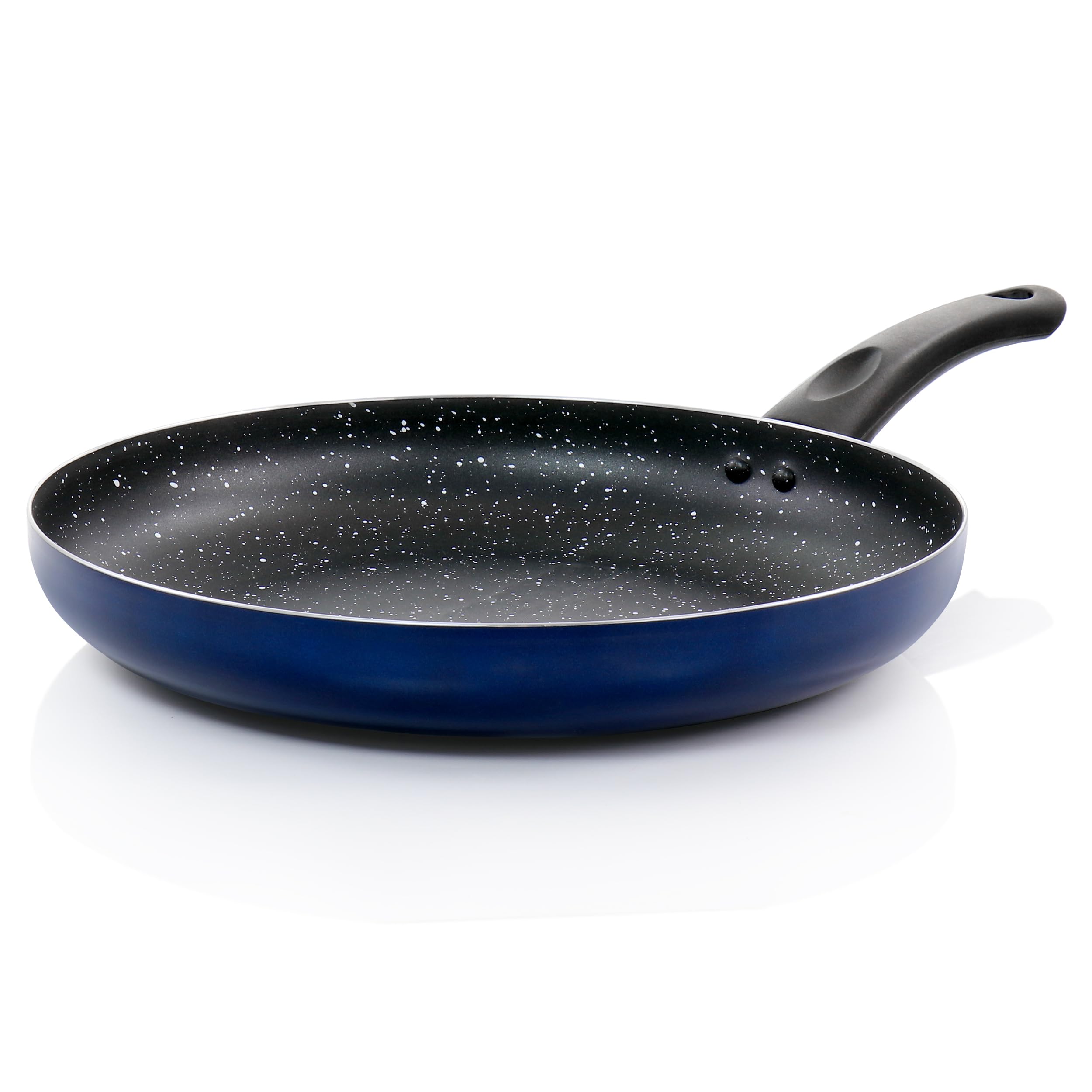 Oster Luneta 11.5-Inch Aluminum Nonstick Frying Pan, Blue