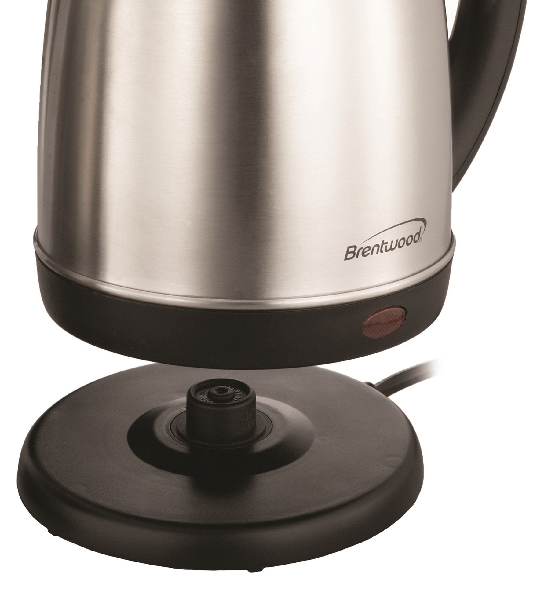 Brentwood KT-1780 Cordless Electric Kettle – 1.5L Stainless Steel with Auto Shut-Off (Silver)