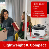 Brentwood TS-600S White Rice Cooker and Food Steamer with Steam Tray, 10 Cups Cooked