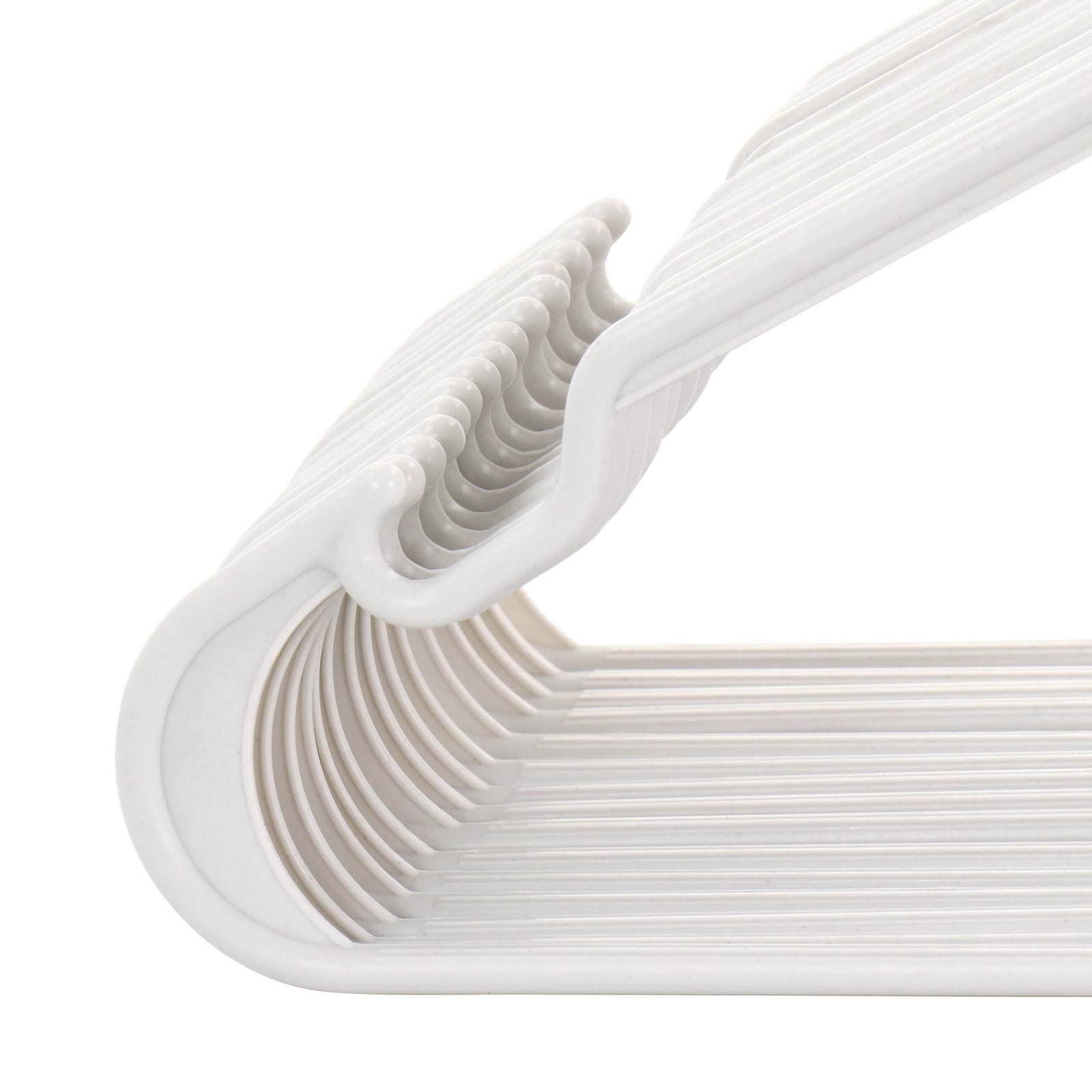 Elama Notched Plastic Clothes Hangers
