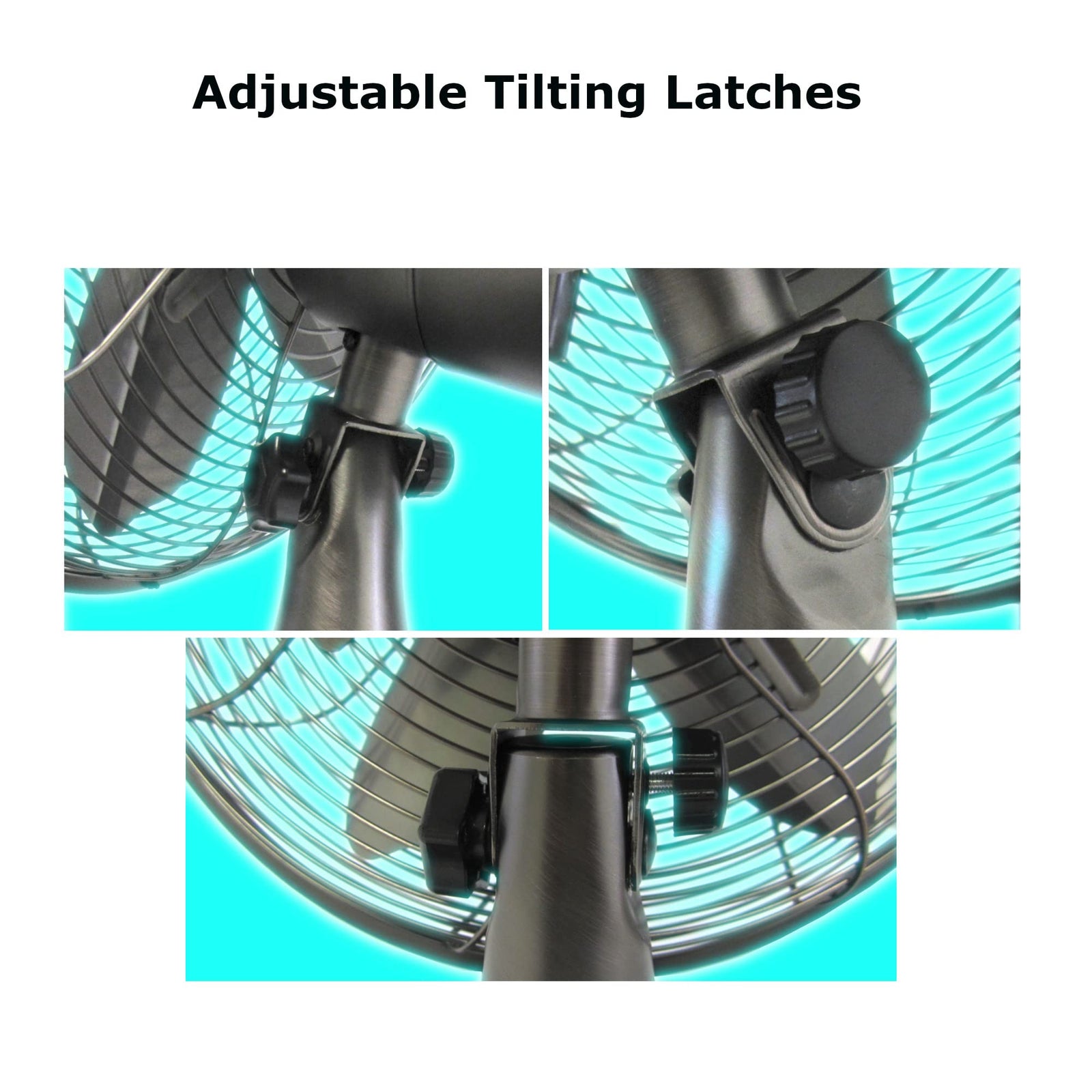 Optimus F-6212A 12-Inch 3-Speed Retro Oscillating Table Fan, Oil-Rubbed Bronze
