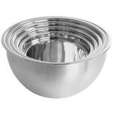 MegaChef 14-Piece Stainless Steel Prep Set, 6 Mixing Bowls + 4 Measuring Cups & 4 Measuring Spoons