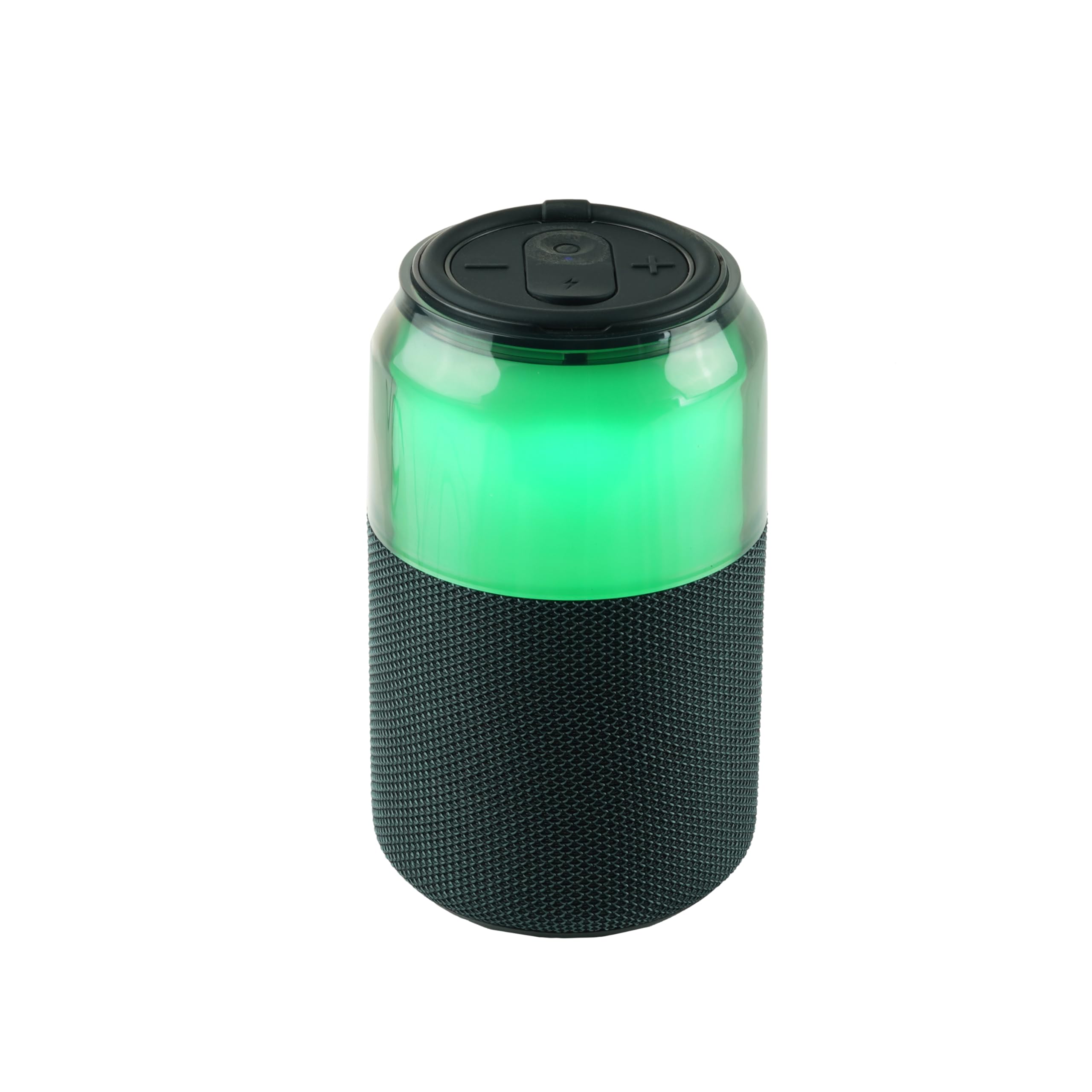 SuperSonic SodaBoom SC-2335BT portable Bluetooth LED speaker with TWS pairing, black