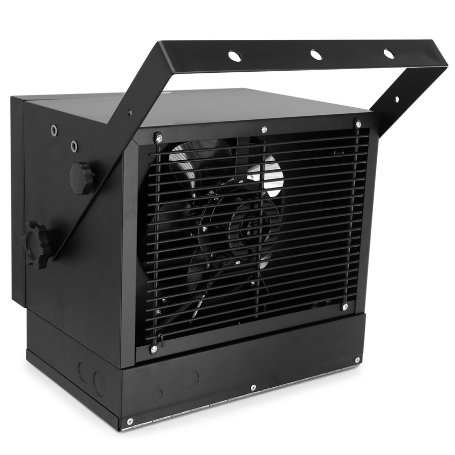 Vie Air 7500W 240V Hard-Wired Garage Heater with Remote, Matte Black