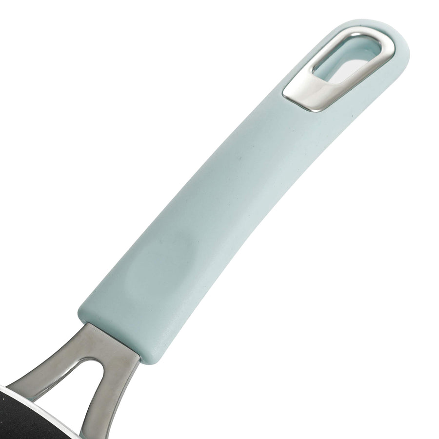 Kenmore Elite Andover 10-Piece Nonstick Forged Aluminum Cookware Set, Glacier Blue
