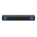 Supersonic SC-1423SB portable black 2.0-channel Bluetooth soundbar with RGB lighting