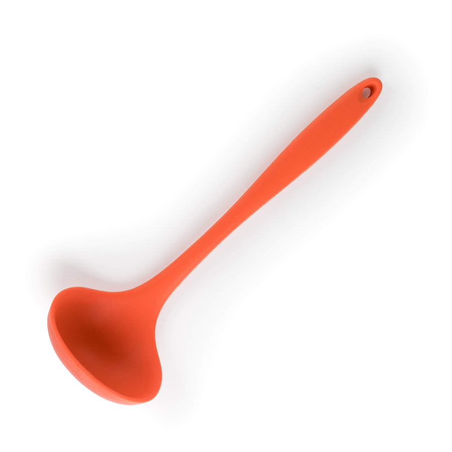 MegaChef 12-Piece Silicone and Wood Kitchen Utensil Set with Storage Canister, Multicolor