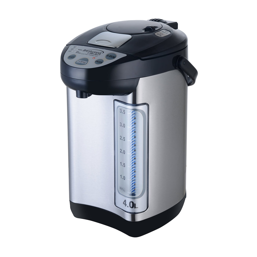 Brentwood Select KT-40BS stainless steel 4-liter electric hot water dispenser