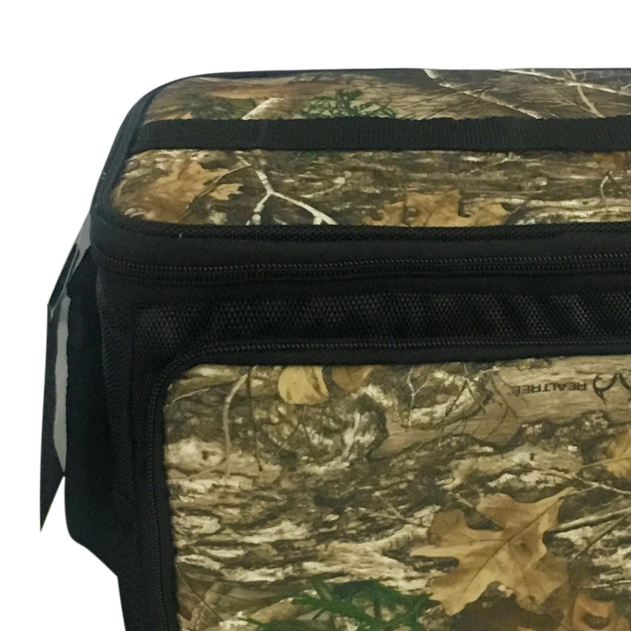 Brentwood Kool Zone 12-Can Insulated Cooler Bag with Hard Liner, Realtree Edge Camo