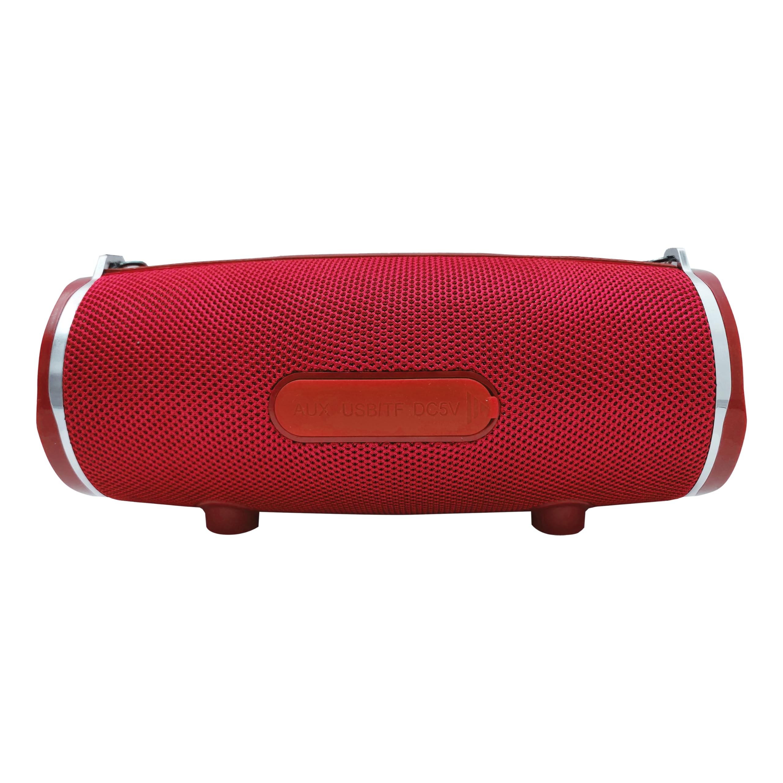 SuperSonic Portable Bluetooth 5.0 Speaker – Red, 14W with FM Radio, USB/SD/AUX & Built-In Mic