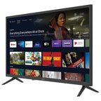 SuperSonic SC-3250GTV 32-inch black LED Android smart HDTV with Google Assistant